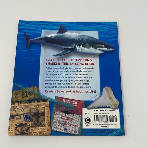 Sharks by Ben Hubbard Children's Book - Picture 2 of 6